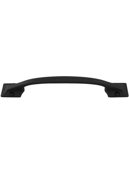 Vintage 1900 Cabinet Pull - 5 inch Center-to-Center in Black Iron.